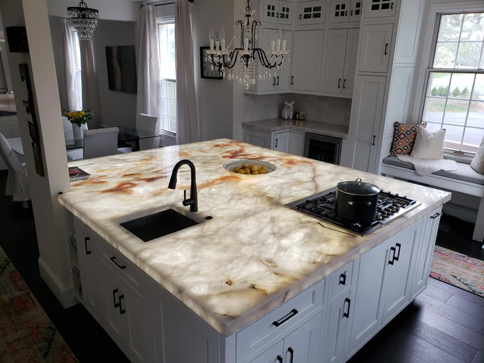 White Onyx Kitchen Dente Trading