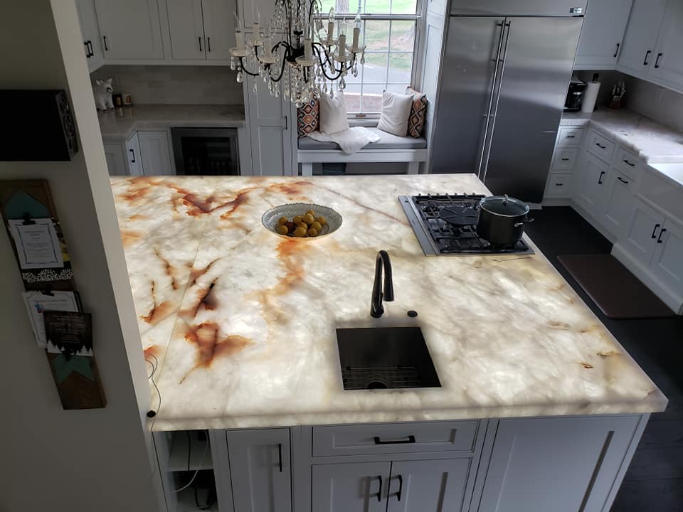 White Onyx Kitchen Dente Trading